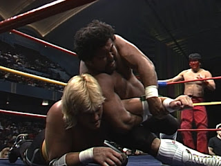 WCW Starrcade '90 Review  - Mr Saito hurts Jack Victory as The Great Muta look on