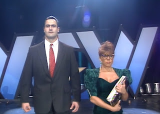 WCW Starrcade '90 Review  - Alexandra York leads Michael Wallstreet into action