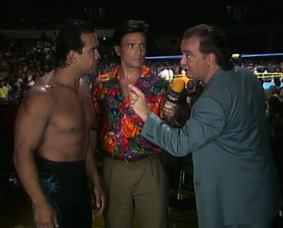 Beach Blast 92 Review - Paul E. Dangerously confronts Ricky Steamboat