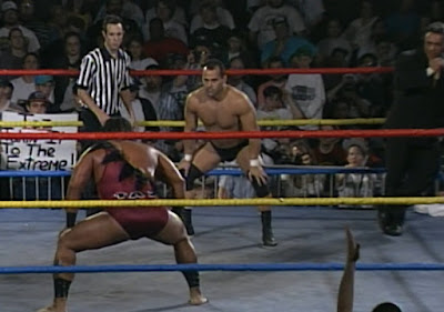 Dean Malenko and Tazz square off for the TV title