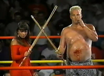 ECW Heatwave '94 - Woman and The Sandman