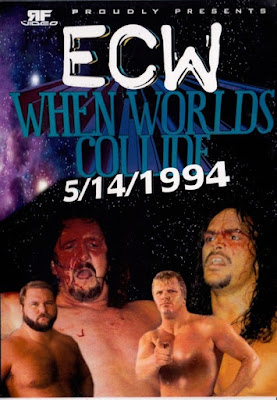 ECW When World's Collide 1994 dvd cover