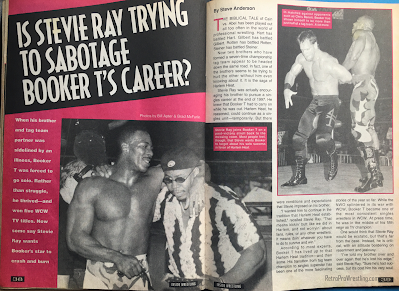 Inside Wrestling  - November 1998 - Steve Austin vs. Bill Goldberg - Is Stevie Ray Trying to Sabotage Booker T's Career? (1)