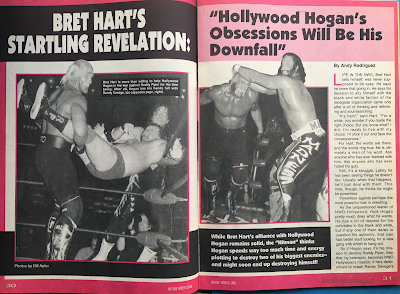 Inside Wrestling  - November 1998 - Bret Hart's Startling Revelation: Hulk Hogan's Obsessions Will Be His Downfall