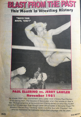 Inside Wrestling  - November 1998 -  Paul Ellering vs. Jerry Lawler