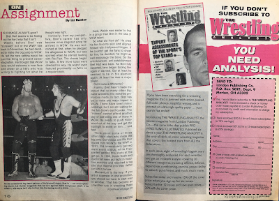 Inside Wrestling  - November 1998 - Liz Hunter went on assignment to talk about Bret Hart's crap WCW run