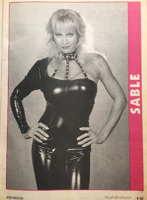 Inside Wrestling November 1998 - Sable poster