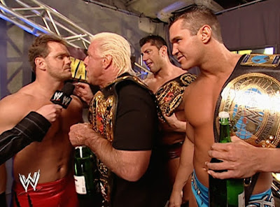 WWE Royal Rumble 2004 Review - Evolution interrupt Chris Benoit's interview