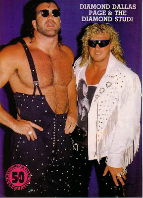 Scott Hall as The Diamond Studd with Diamond Dallas Page