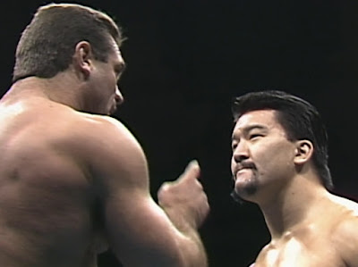 Halloween Havoc 1992 Review - Rick Rude vs. Masa Chono