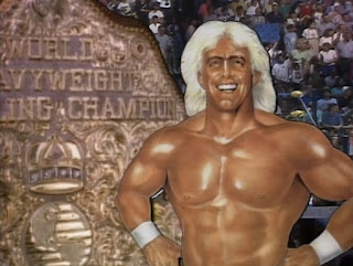 WCW Clash of the Champions XI - Ric Flair graphic for the main event