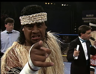 WCW Clash of the Champions XI - The Samoans faced Captain Mike & Z-Man