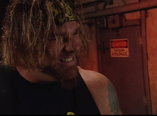 WCW Superbrawl Revenge 2001 - Hugh Morrus cut a backstage promo on The Wall