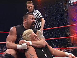 WCW Superbrawl Revenge 2001 - Rick Steiner defended the US title against Dustin Rhodes