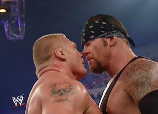 WWE Unforgiven 2002 Review -  Brock Lesnar faces off with The Undertaker