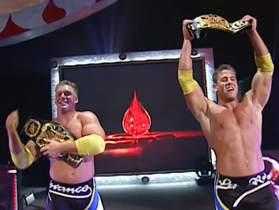 WWE Bad Blood 2003 - La Resistance won the tag team titles