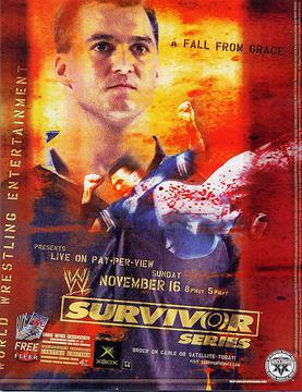 WWE Survivor Series 2003 event poster