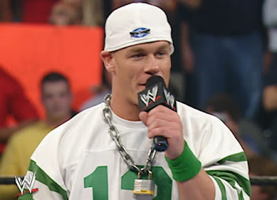 WWE Survivor Series 2003 - John Cena cuts a pre-match rap promo