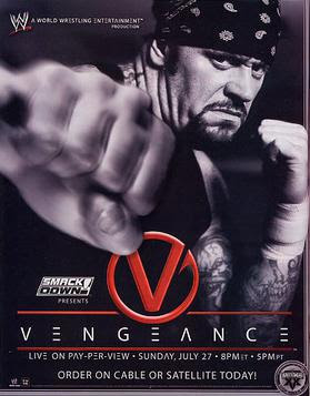 WWE Vengeance 2003 event poster