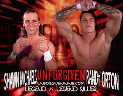 WWE Unforgiven 2003 - HBK vs. Randy Orton