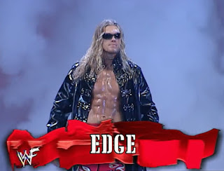 WWE / WWF No Mercy 2001 - Edge faced Christian in an Intercontinental title ladder match