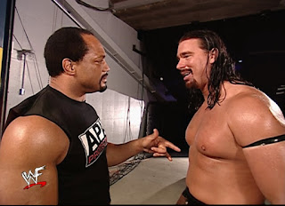 WWE / WWF Backlash 2002 - Farooq & Bradshaw reunited after being split by the draft