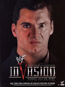 WWF Invasion 2001 PPV event poster