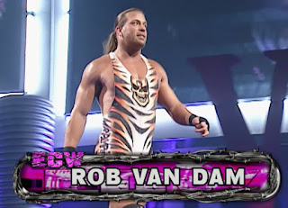 Rob Van Dam heads into battle against Jeff Hardy at WWF Invasion 2001