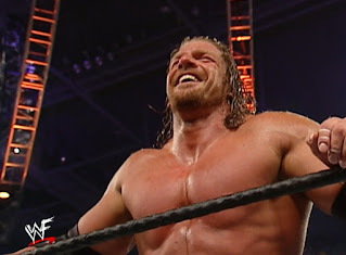 WWE / WWF No Way Out 2002 - Triple H laughs at Stephanie McMahon getting hurt