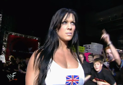 WWE / WWF Rebellion 2000 - Chyna teamed with Billy Gunn to face Eddie Guerrero & Dean Malenko