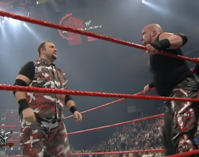 WWE / WWF Rebellion 2000 - JR called the show with Tazz despite the two being sworn enemies months earlier