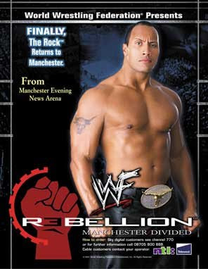 WWF Rebellion 2001 poster