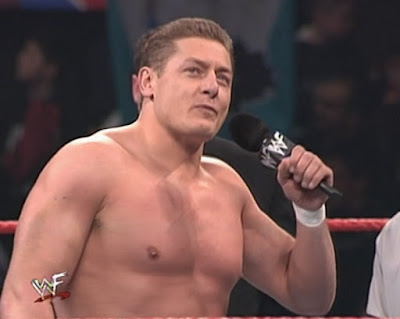 WWE / WWF Rebellion 2001 - William Regal cuts a pre-match promo before facing Tajiri