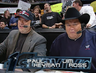 WWE / WWF Survivor Series 2001 - Paul Heyam and Jim ross