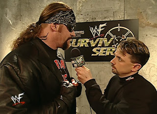 WWE / WWF Survivor Series 2000 - Michael Cole interviewed The Undertaker about his tenth anniversary with the WWF