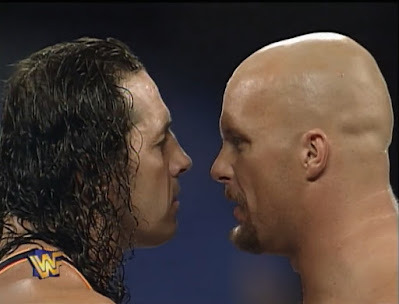 WWF / WWE SURVIVOR SERIES 1996: Bret Hart beat Stone Cold Steve Austin in a great match