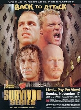 WWF Survivor Series 1996 event poster