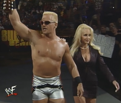 WWE / WWF Survivor Series 1998 Deadly Game - Debra McMichael leads Jeff Jarrett into battle