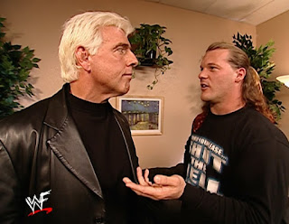 WWE / WWF Vengeance 2001 - Chris Jericho confronts Ric Flair