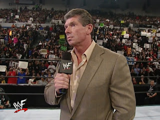 WWE / WWF Vengeance 2001 - Vince McMahon opened the show