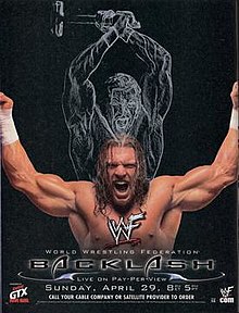 WWE Backlash 2001 event poster