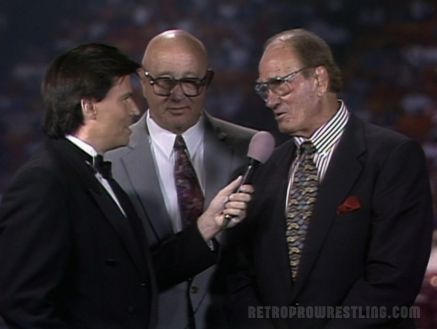 Eric Bischoff interviews Lou Thesz and Bob Giegel