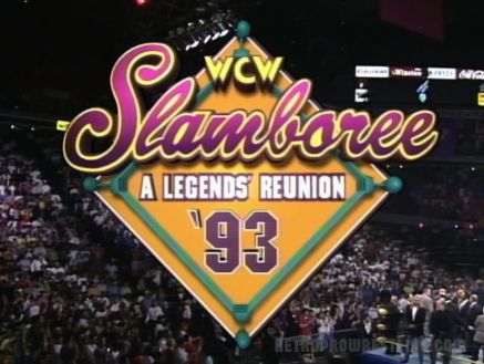 WCW Slamboree 1993 - a legend's reunion event logo