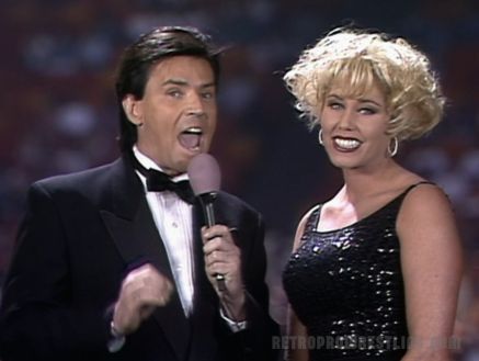 Eric Bischoff and Missy Hyatt at Slamboree