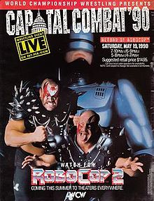 WCW Capital Combat 1990 - Event Poster