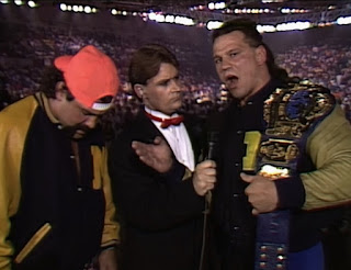 WCW Capital Combat 1990 - Tony Schaivone interviews The Steiner Brothers