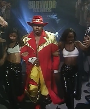 WWF / WWE SURVIVOR SERIES 1996: Flash Funk (formerly 2 Cold Scorpio) made his debut WWF / WWE SURVIVOR SERIES 1996: Flash Funk (formerly 2 Cold Scorpio) made his debut