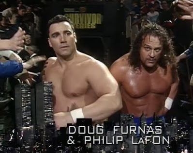 WWF / WWE SURVIVOR SERIES 1996: Doug Furnas and Philip Lafon debuted WWF / WWE SURVIVOR SERIES 1996: Doug Furnas and Philip Lafon debuted