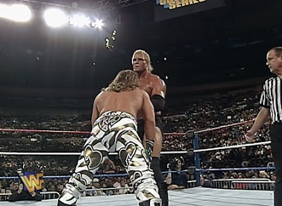 WWF / WWE SURVIVOR SERIES 1996: Sid bt. Shawn Michaels to win the WWF title WWF / WWE SURVIVOR SERIES 1996: Sid bt. Shawn Michaels to win the WWF title